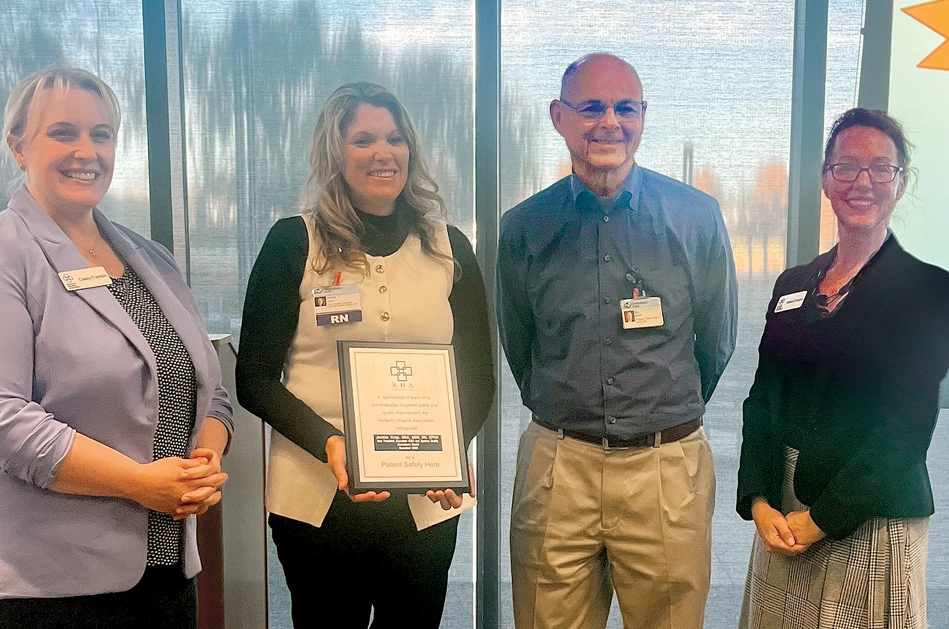 KHA Patient Safety Hero, Jessica Crisp, Vice President Associate CNO and System Quality of Owensboro Health